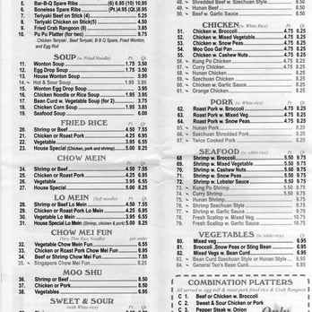 Hong Kong City - Take out menu Oct '08 Pg.2 - Chinese Near Me - Harrisburg, Pennsylvania Hong Kong City - Take out menu Oct '08 Pg.2 - Chinese Near Me - Harrisburg, Pennsylvania