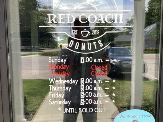Red Coach Donuts by null