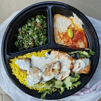 Pacific Pita - Salmon Tikka Bowl - Mediterranean Near Me - San Diego, California
