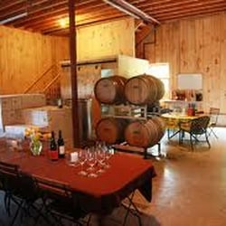 Five Rows Craft Wine - Inside the barn