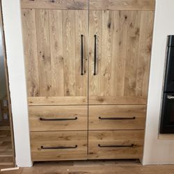 Darrell's Appliance Service & Sales - Custom Wood Panel Installation on fridge by our expert installers in Tremonton, UT
