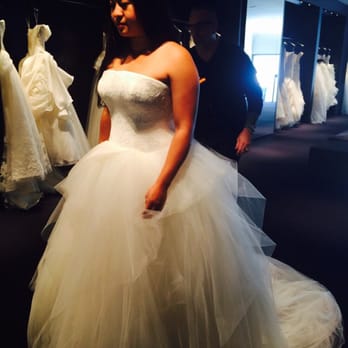 Vera Wang - David surprised me and put me in a ballroom gown, which was never anything I imagined myself in. - Bridal Near Me - Beverly Hills, California