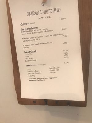 Menu photo 4 Grounded Coffee Co Windham, CT