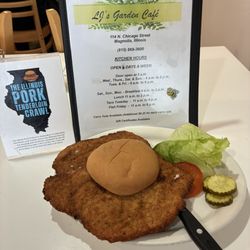 L J's Garden Cafe - Tenderloin Sandwich