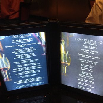 Governor's Room - The new menu. It's illuminating - Bars Near Me - Albuquerque, New Mexico
