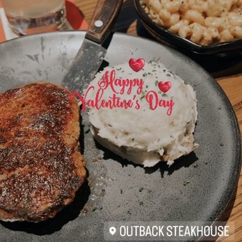 Outback Steakhouse - Victoria's Filet Mignon* Steakhouse Mac & Cheese Homestyle Mashed Potatoes New York-Style Cheesecake - Steakhouses Near Me - Fort Worth, Texas Outback Steakhouse - Victoria's Filet Mignon* Steakhouse Mac & Cheese Homestyle Mashed Potatoes New York-Style Cheesecake - Steakhouses Near Me - Fort Worth, Texas