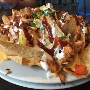 Bad Daddy's Burger Bar - Backyard BBQ chicken nachos $9.50 - Burgers Near Me - Aurora, Colorado