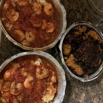 Big Daddy's - Louisiana Shrimp and Grits Dinner x 2 (a family favorite) & Diablo Fried Chicken (another fam fave) - Cajun/Creole Near Me - Massapequa, New York