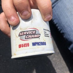 Lube It All - The incorrect filter they put on my Ford Focus Hybrid which fell off on my vacation hours away from home