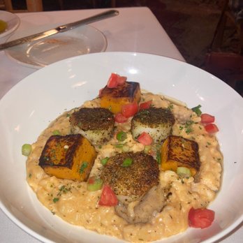 Frank's - Scallop and seafood risotto with butternut squash.. - Bars Near Me - Pawleys Island, South Carolina Frank's - Scallop and seafood risotto with butternut squash.. - Bars Near Me - Pawleys Island, South Carolina