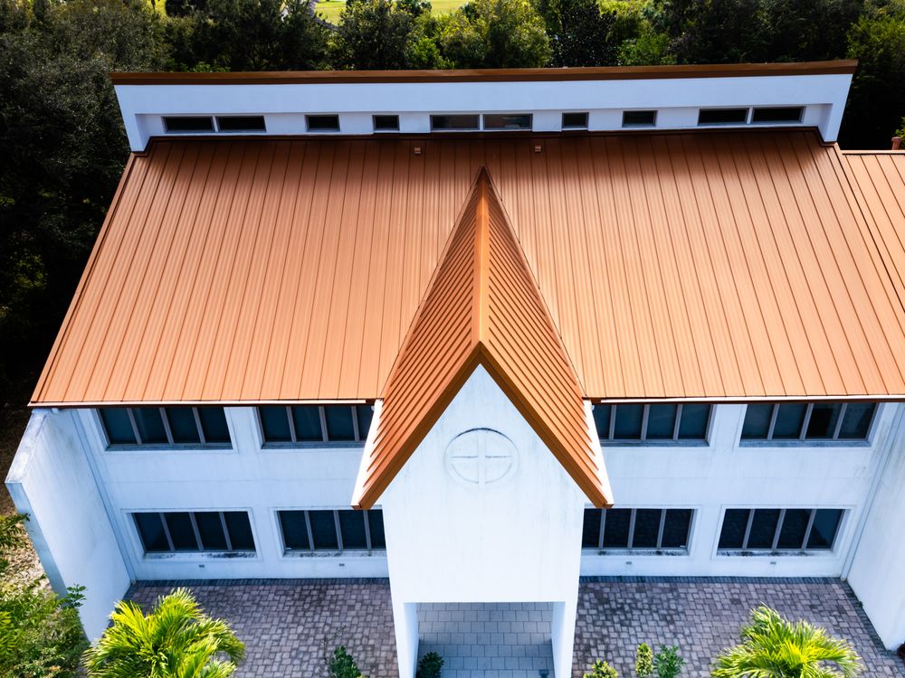 Slide of Weathered Roofing