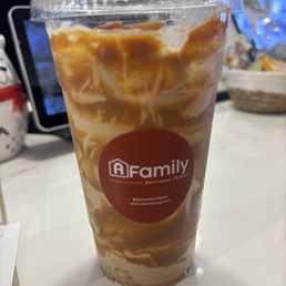 Dulce de Leche Iced Latte