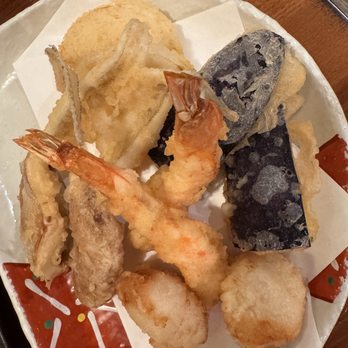 Inaba Restaurant - tempura a la carte: shrimp, scallop. Eggplant. Onion. Whiting fish, shitake - Japanese Near Me - Torrance, California Inaba Restaurant - tempura a la carte: shrimp, scallop. Eggplant. Onion. Whiting fish, shitake - Japanese Near Me - Torrance, California