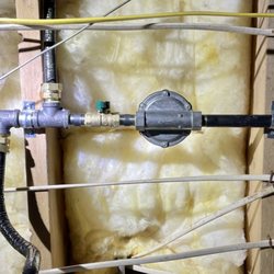 Gas Masters - This is a brand new gas system that we did in Raleigh North Carolina. We did an outdoor grill and a gas range. natural gas.
