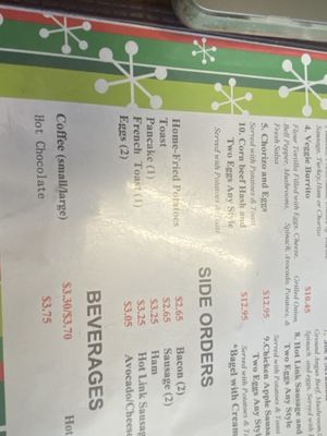 Menu photo 6 TJ Cafe San Francisco, CA