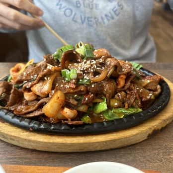 Choi's Korea & Wing - K4. Spicy Beef and Squid - Korean Near Me - Charlotte, North Carolina