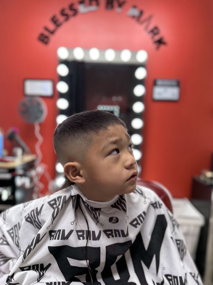 Blessed By Mark Logo