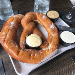 Pretzel appetizer was delicious and enjoyed by our family of four! Pretzel appetizer was delicious and enjoyed by our family of four!