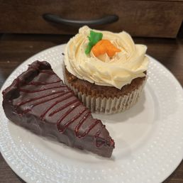 Brownie (GF/V) Carrot Cake