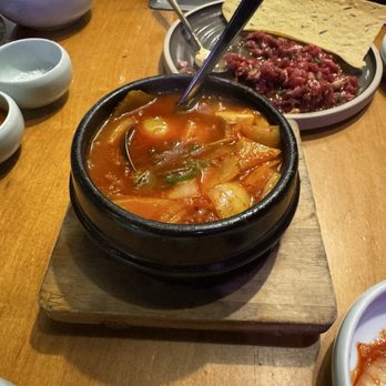 Meet Korean BBQ - Kimchi soup - Barbeque Near Me - Seattle, Washington Meet Korean BBQ - Kimchi soup - Barbeque Near Me - Seattle, Washington
