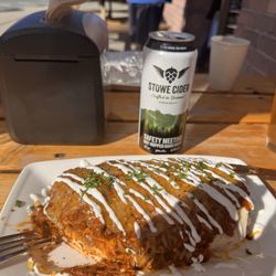 Javier Bill's Almost Authentic Mexican Food - Carne asada burrito wet style