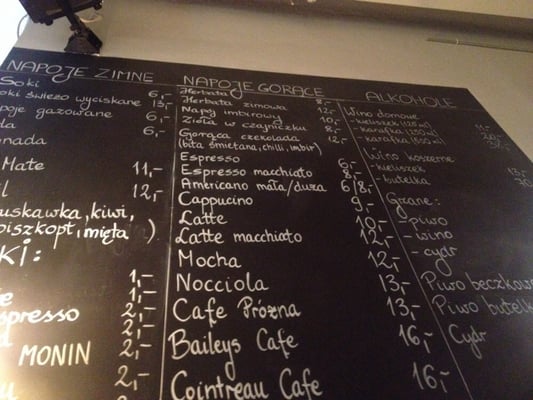 Menu photo 3 Cafe Próżna Warsaw, MZ Menu photo 3 Cafe Próżna Warsaw, MZ