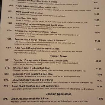 Caspian Grill - Menu - Persian/Iranian Near Me - Austin, Texas Caspian Grill - Menu - Persian/Iranian Near Me - Austin, Texas