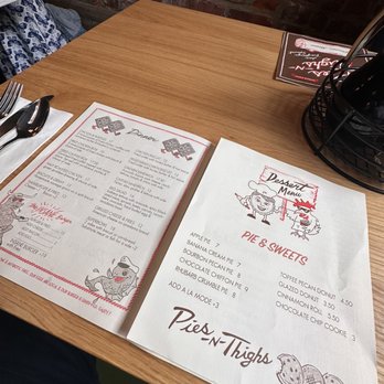 Pies 'n' Thighs - Menu - Southern Near Me - Brooklyn, New York