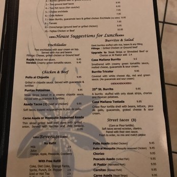 Casa Manana - Menu - Mexican Near Me - Little Rock, Arkansas Casa Manana - Menu - Mexican Near Me - Little Rock, Arkansas