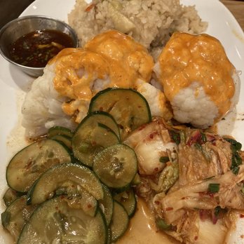 The Mailroom - Korean cauliflower steak dish lol they tried I guess - Cocktail Bars Near Me - Clarksville, Tennessee The Mailroom - Korean cauliflower steak dish lol they tried I guess - Cocktail Bars Near Me - Clarksville, Tennessee