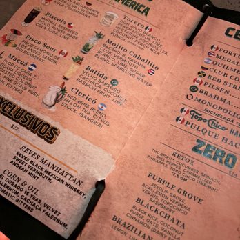La Licor - Menu - Cocktail Bars Near Me - Chicago, Illinois La Licor - Menu - Cocktail Bars Near Me - Chicago, Illinois