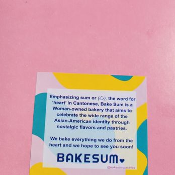 Bake Sum - Desserts Near Me - Oakland, California