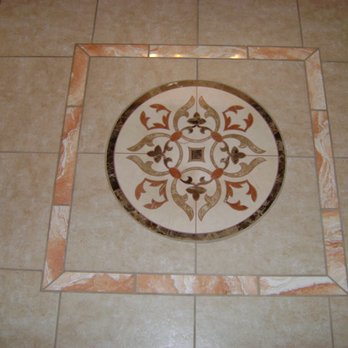 La Casa Roja Tile - a tile design on the floor - General Contractors Near Me La Casa Roja Tile - a tile design on the floor - General Contractors Near Me