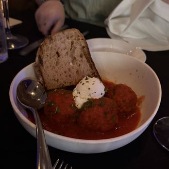 Spaghettini - Berkshire Pork Meatballs - Italian Near Me - Seal Beach, California