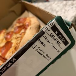Papa Johns Pizza - What do you see wrong with this photos?