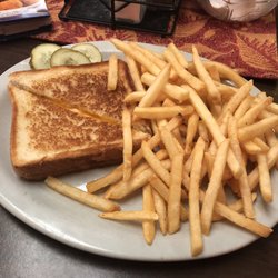 Double Buck Cafe - Grilled Cheese and French Fries!