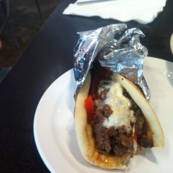 Pita Jungle - cheesesteak gyro - Mediterranean Near Me - Phoenix, Arizona Pita Jungle - cheesesteak gyro - Mediterranean Near Me - Phoenix, Arizona