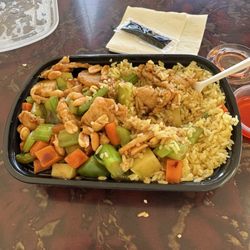China Kitchen - Here's my fresh and super tasty Kung Pau Chicken