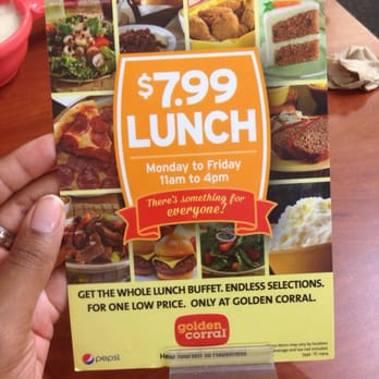 Golden corral coupon lunch