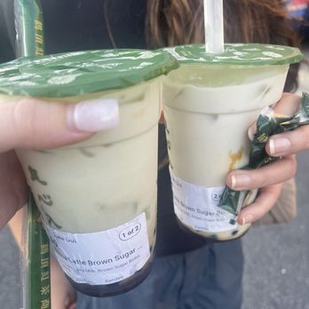 Hechalou - Brown sugar matcha - Bubble Tea Near Me - Lakewood, California Hechalou - Brown sugar matcha - Bubble Tea Near Me - Lakewood, California