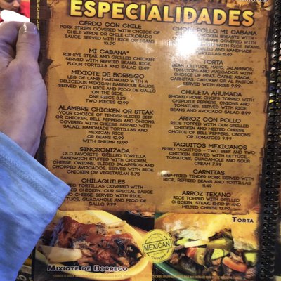 Menu photo 8 Mi Cabana Mexican Restaurant 6 Wilson, NC Menu photo 8 Mi Cabana Mexican Restaurant 6 Wilson, NC