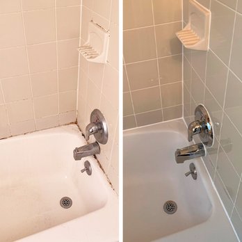 Sir Grout Bucks - before and after cleaning - Flooring Near Me - Warminster, Pennsylvania