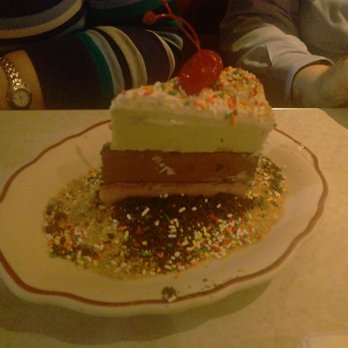 Parm - Neapolitan ice cream cake. Easily shareable! - Italian Near Me - New York, New York Parm - Neapolitan ice cream cake. Easily shareable! - Italian Near Me - New York, New York