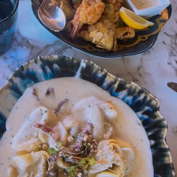 Locanda Wine Bar - Fritto Misto & Tornelli Briased Beef Pasta - Italian Near Me - Livermore, California Locanda Wine Bar - Fritto Misto & Tornelli Briased Beef Pasta - Italian Near Me - Livermore, California