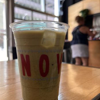 Novo Coffee - iced matcha w/ oat milk - Coffee & Tea Near Me - Denver, Colorado Novo Coffee - iced matcha w/ oat milk - Coffee & Tea Near Me - Denver, Colorado