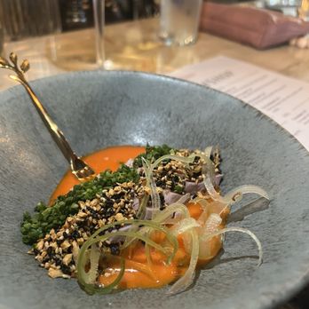 Customshop Handcrafted Food - Tuna Crudo - New American Near Me - Charlotte, North Carolina