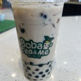 Roasted oolong milk tea