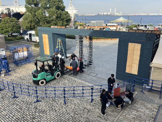 Yokohama Red Brick Warehouse by null