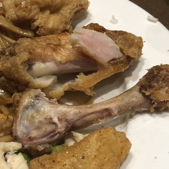 Hunan Chef - Raw chicken from this buffet - Chinese Near Me - Houston, Texas