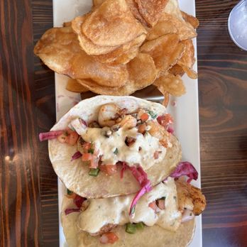 Angry Garlic - Shrimp tacos - Cocktail Bars Near Me - Baldwinsville, New York